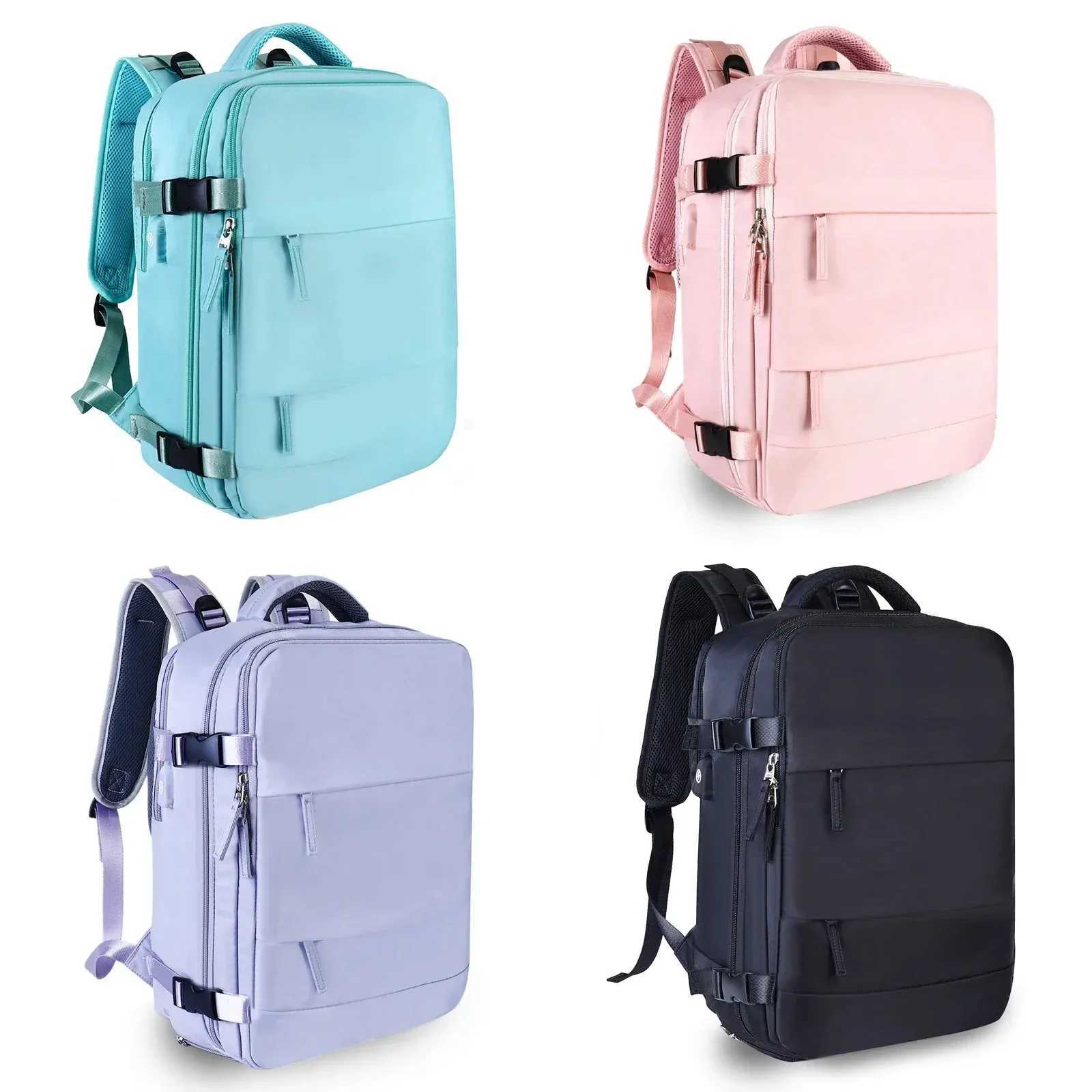 Large Women Travel Backpack Capacity Airplane Multi-Function Luggage Lightweight Waterproof Notebook Bagpacks Casual Sports BagXJ241026