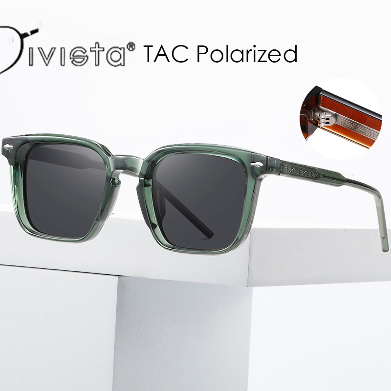 Vintage Polarized Sunglasses Women Men Luxury Brand Designer Style Sun Glasses For lady Female Retro Punk Eyewear TR90 gift square Driving Fishing S17