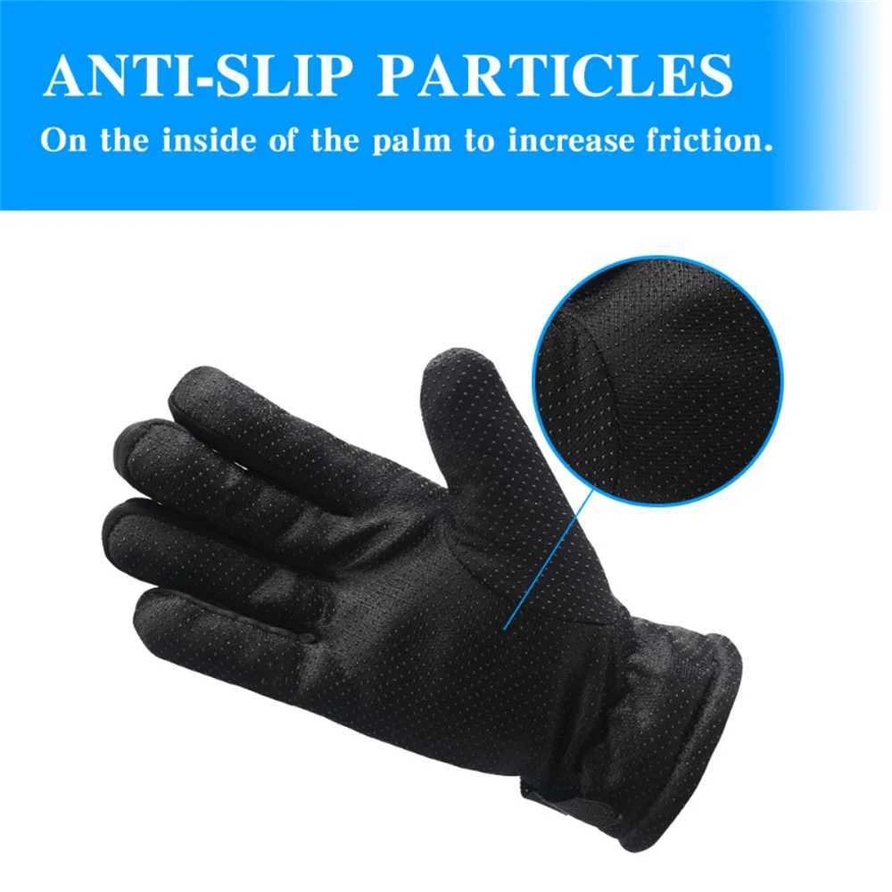 New Winter Cycling Gs Mens Outdoor Waterproof Skiing Hiking Motorcycle Warm Gloves Gs Neutral Hot Sports Gs W241026