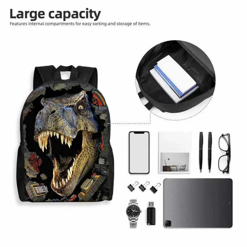 Boys Dinosaur Mochila Animal Prints School s Girls Large Capacity Children Backpack Best GiftXJ241026