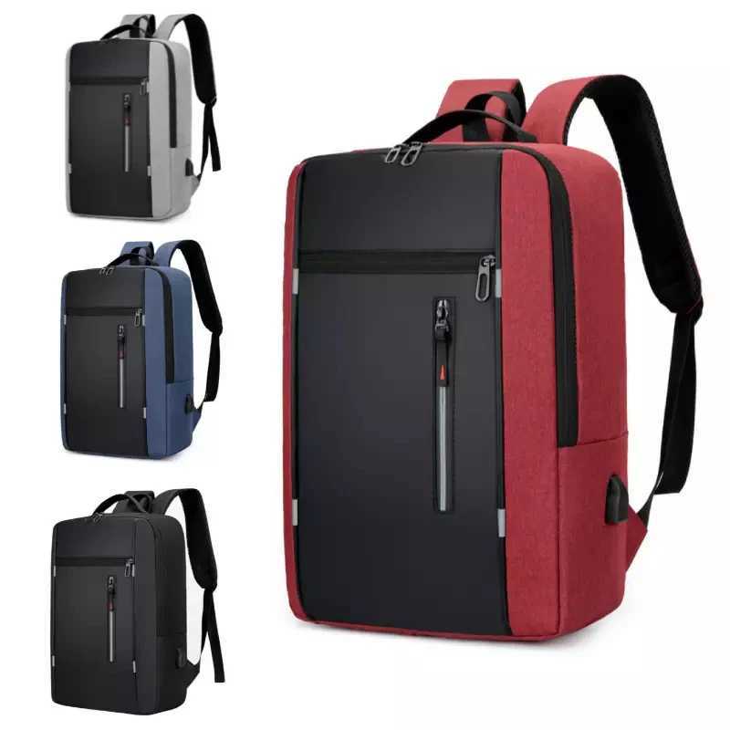 Men Women Unisex Travel Backpack Casual Large Capacity Oxford Business Bag Multi Storage USB Interface Laptop BackpacksXJ241026