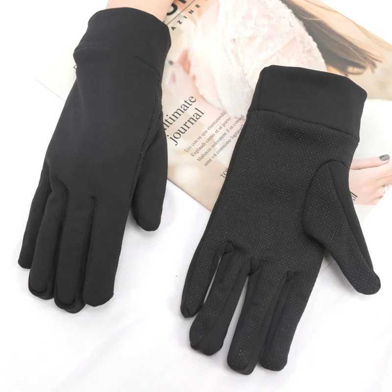 Womens elastic Gs driving bicycles winter outdoor sports Gs practical black bicycles motorcycles soft anti slip work Gs W241026