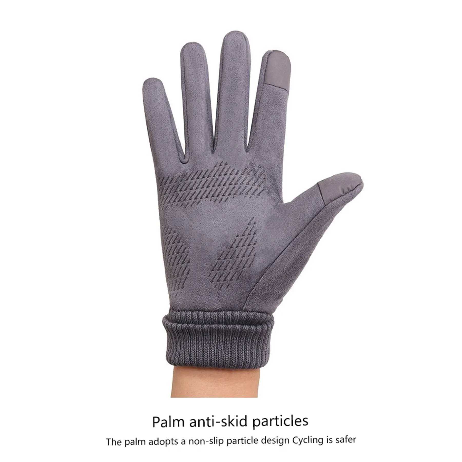 Winter Gs waterproof and windproof outdoor sports cycling touch screen suede insulation Gs unisex W241026