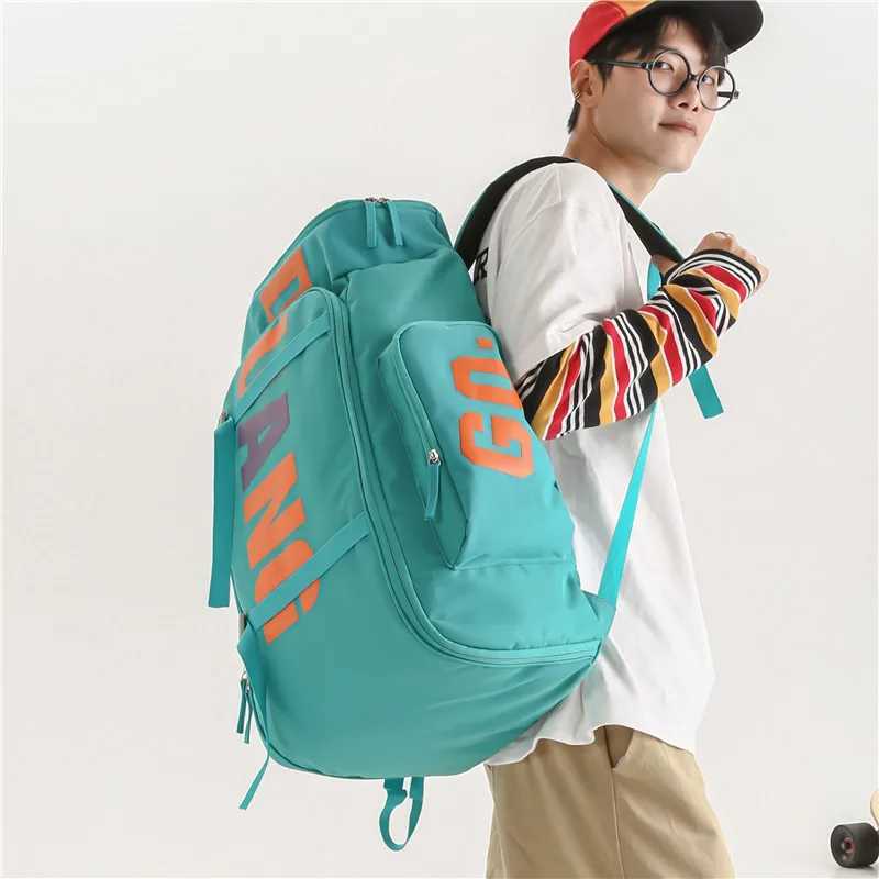 Large Capacity Sports Backpack Outdoor Travel Bag High-Quality Waterproof Camping Handbag Bags Multi-pockets Women Men BackpackXJ241026