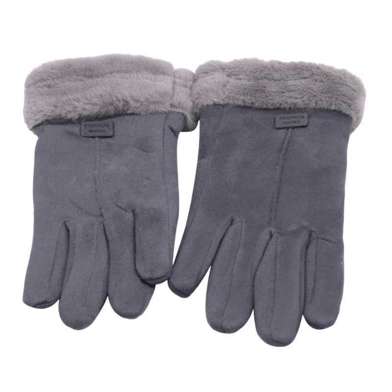 Womens Gs autumn winter fashion thick anti cold warm gloves full finger gloves outdoor womens Gs touch screen W241026