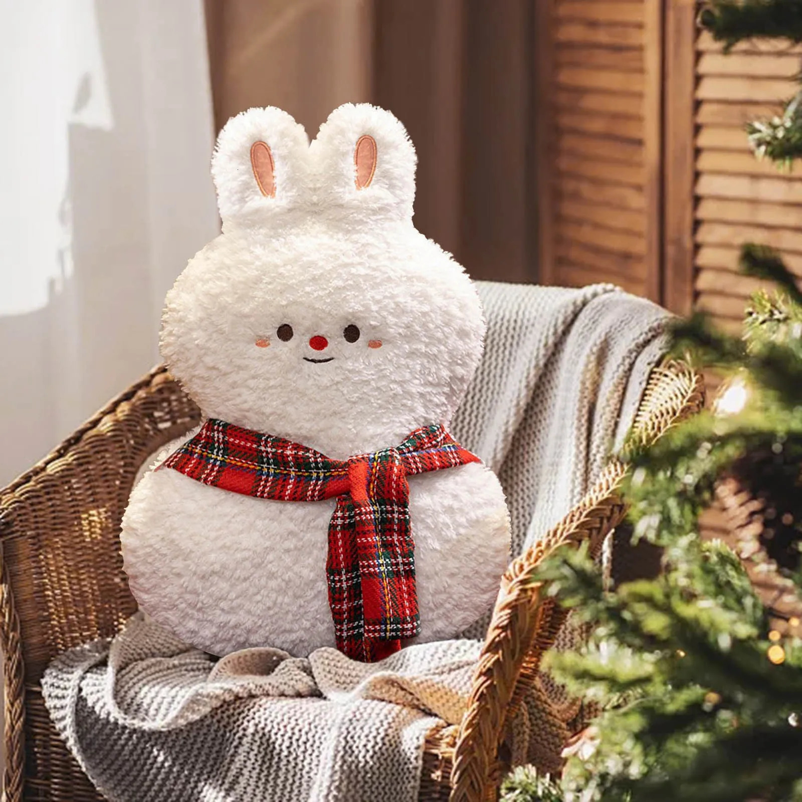 Santa Claus H throws pillows that are soft cute stuffed with pillows and large Christmas hug pads for sliding pillowcases in family bedrooms 241024