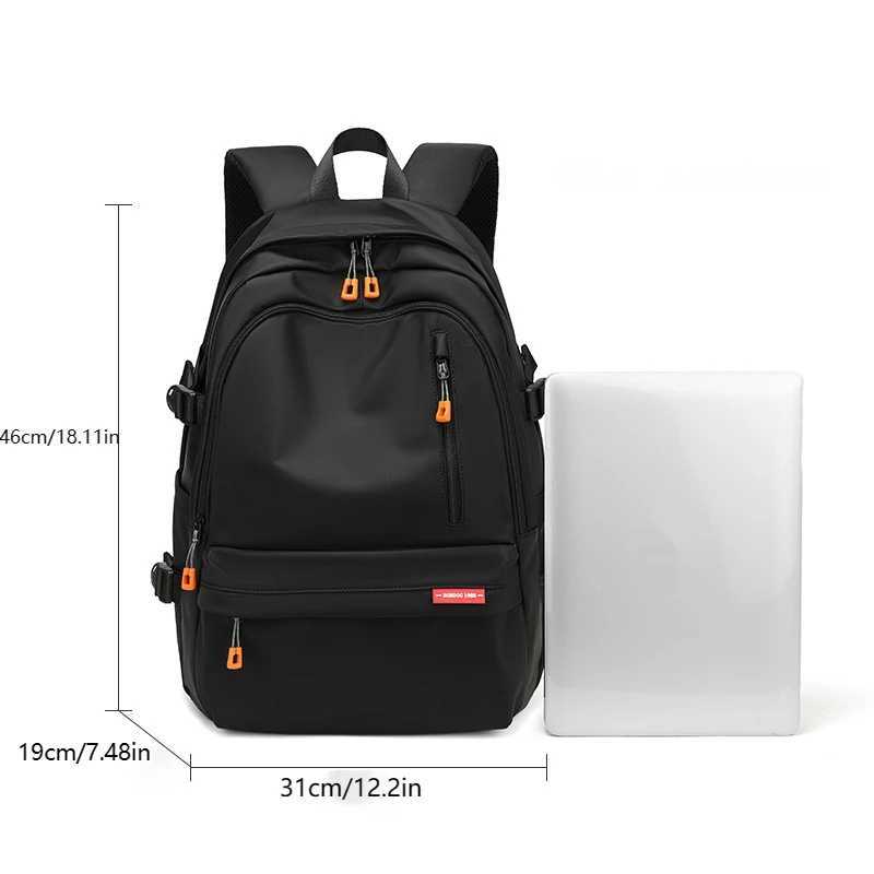 MOZHI Backpack Female Japanese Simple Junior High School Student Backpack Female Large Capacity Male BackpackXJ241026