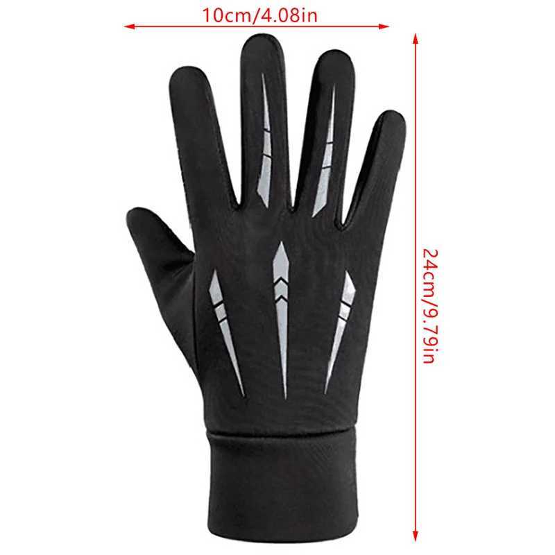 1 pair of winter mens Gs touch screen warm outdoor bike windproof and anti-skid full finger Gs W241026