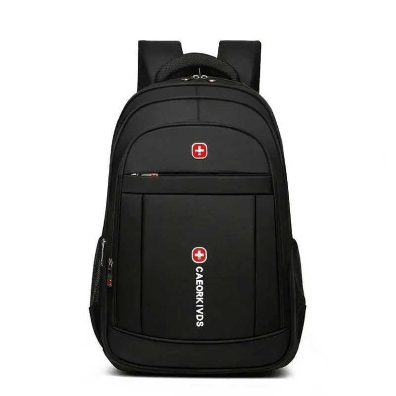 2024 New Men Backpack Business Unisex Computer Travel Bag Leisure Large Capacity Schoolbag Junior High School Black Laptop BagsXJ241026