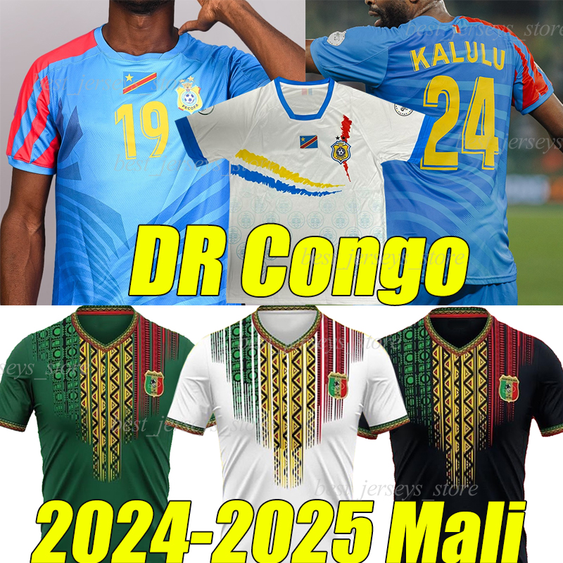 24/25 Mali Soccer Jerseys 2024 Africa Cup DOUMBIA COULIBALY BISSOUMA FOFANA EL BILAL HAIDARA HAMARY.T SISSOKO DR Congo T.BONGONDA T.BONGONDA MESCHACK Football Shirt