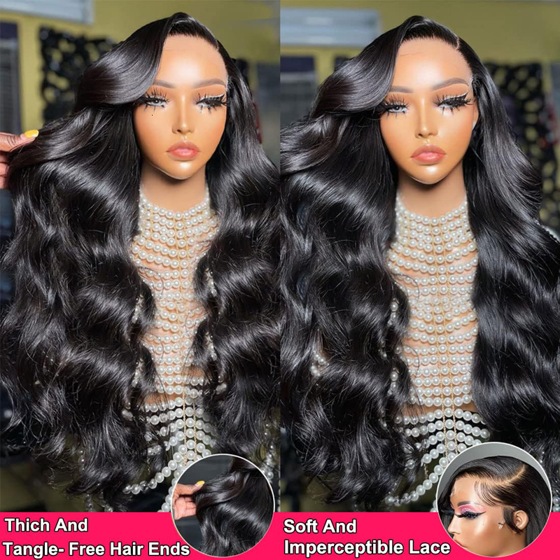 13x4 Body Front Wig 13x6 Hd Lace Frontal Human Hair for Women Water Wave Brazilion Glueless Wigs Ready to Wear