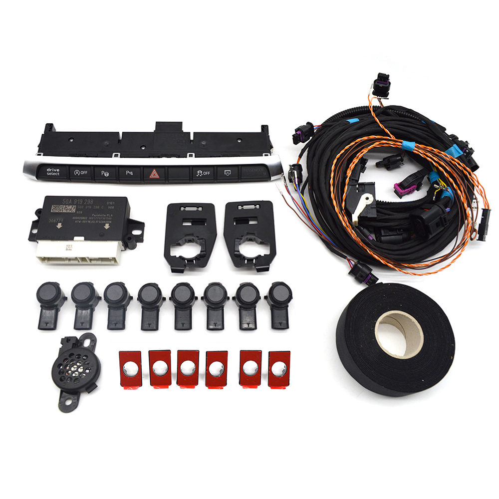 For Audi A3 Front and rear radar sensor kit Upgrade from 0K to 8K