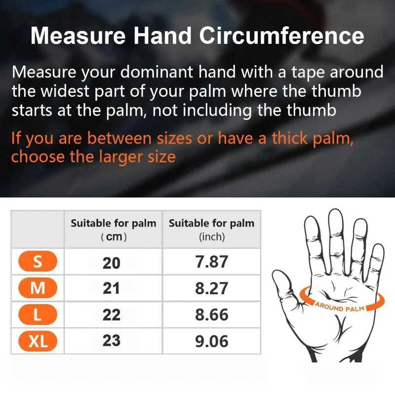 Winter Gs 3M Thinsulate Finger Open Skiing Gs Gloves Windproof Bicycle Gs Wool Warmth W241026