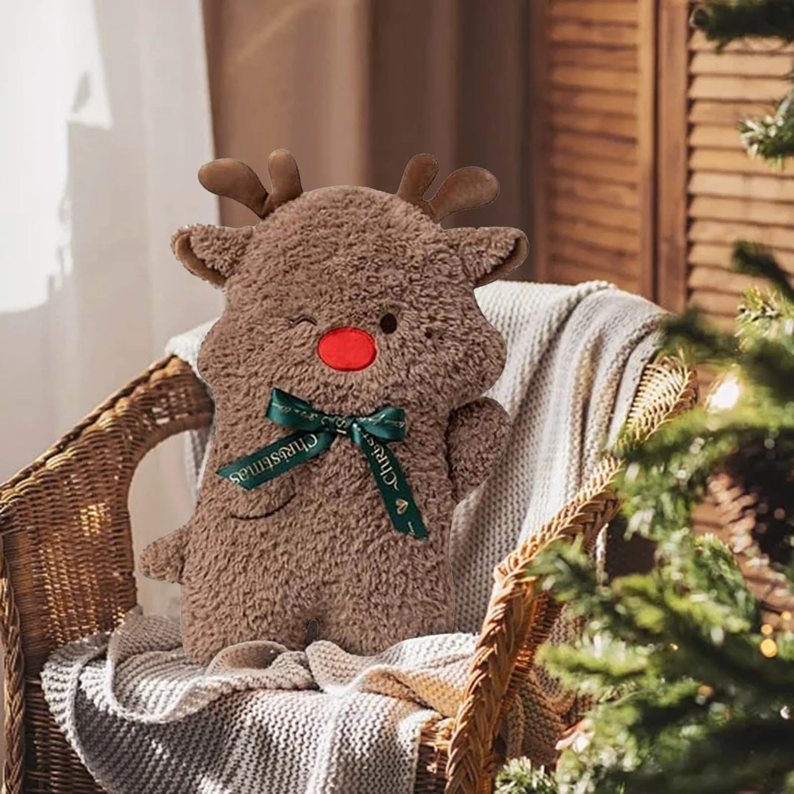 Santa Claus H throws pillows that are soft cute stuffed with pillows and large Christmas hug pads for sliding pillowcases in family bedrooms 241024