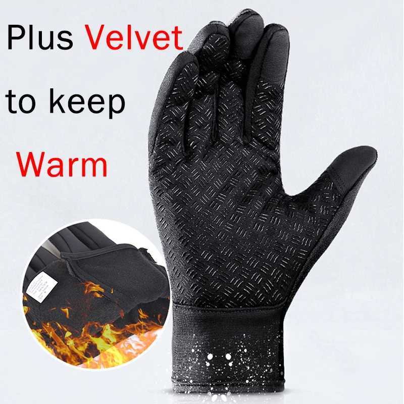 2024 Winter Warm Outdoor Skiing Gs Mens Fishing Waterproof Touch Screen Womens Sports Windproof Anti Slip Gs W241026
