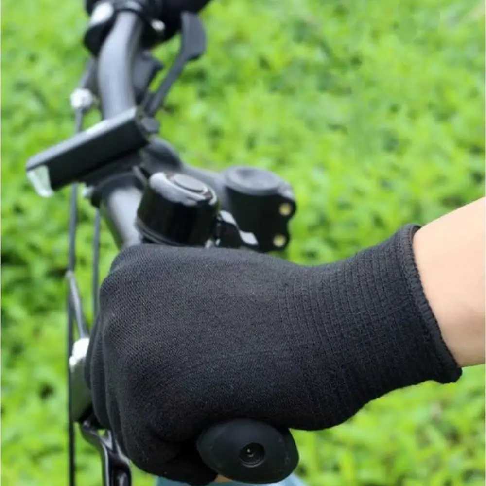 Autumn and Winter Knitted Mens and Womens Gs Solid Color Convenient Hot Finger Neutral Cycling Writing Driving Work G W241026