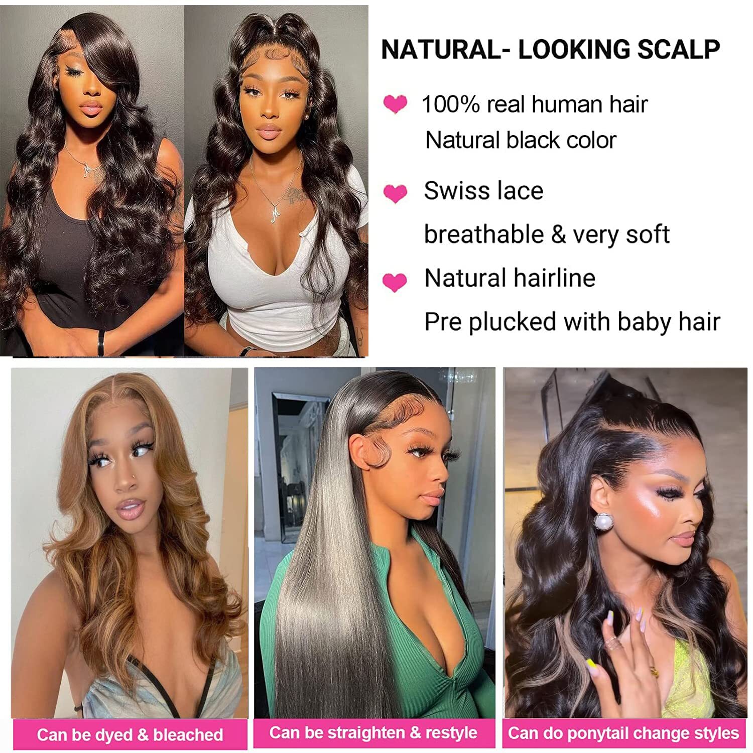 13x4 Body Front Wig 13x6 Hd Lace Frontal Human Hair for Women Water Wave Brazilion Glueless Wigs Ready to Wear