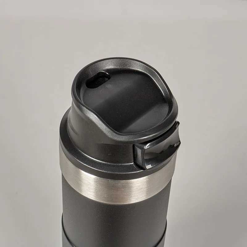 500ml Bpa Free Classic Trigger Action Travel Coffee Mug 16OZ Double Wall Cup Insulated Sports Portable Water BottleXJ241026