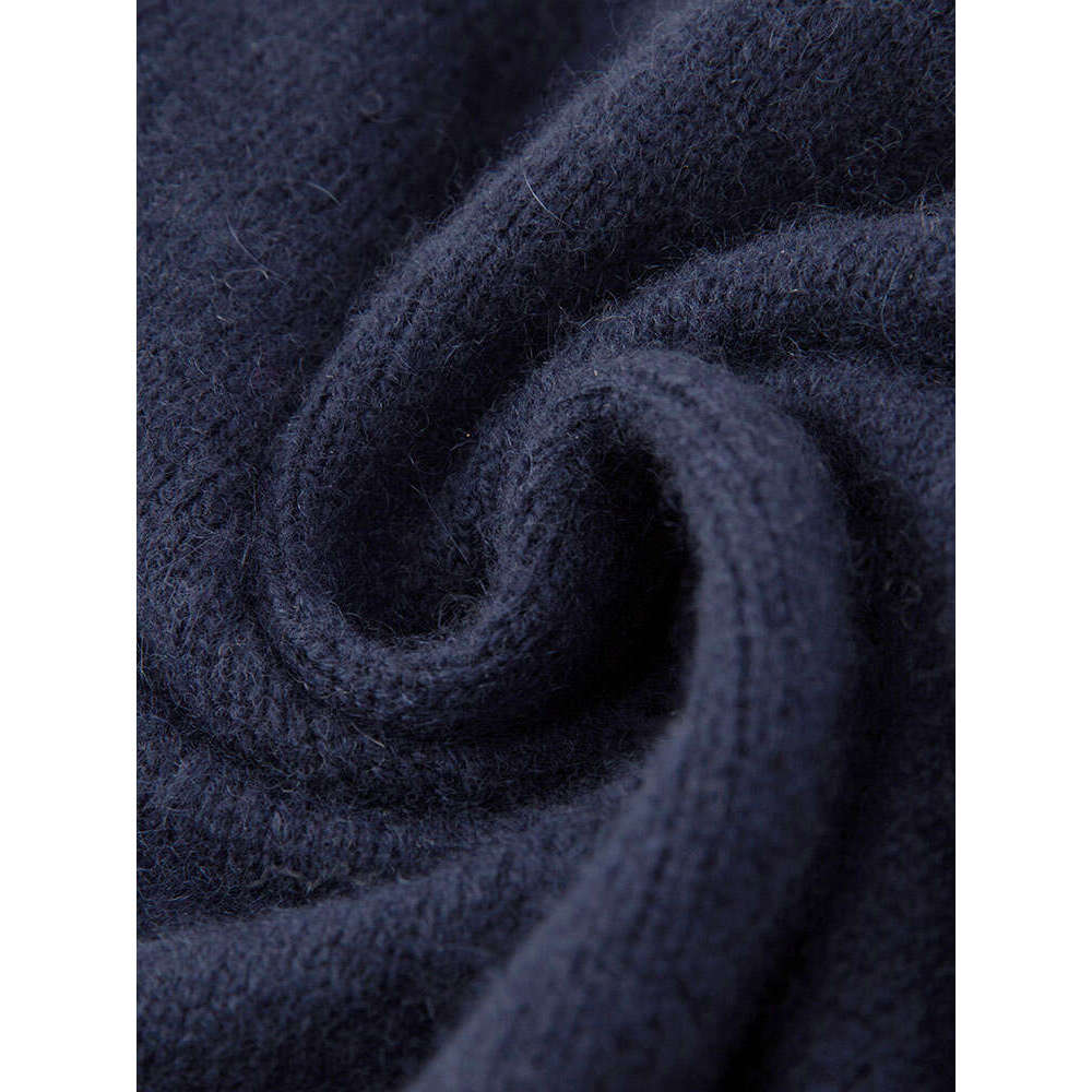 CHICUU Women Autumn Winter Pullover O-Neck Loose Wer Design 100% Cashmere Sweater Light Female Knitwear Tops
