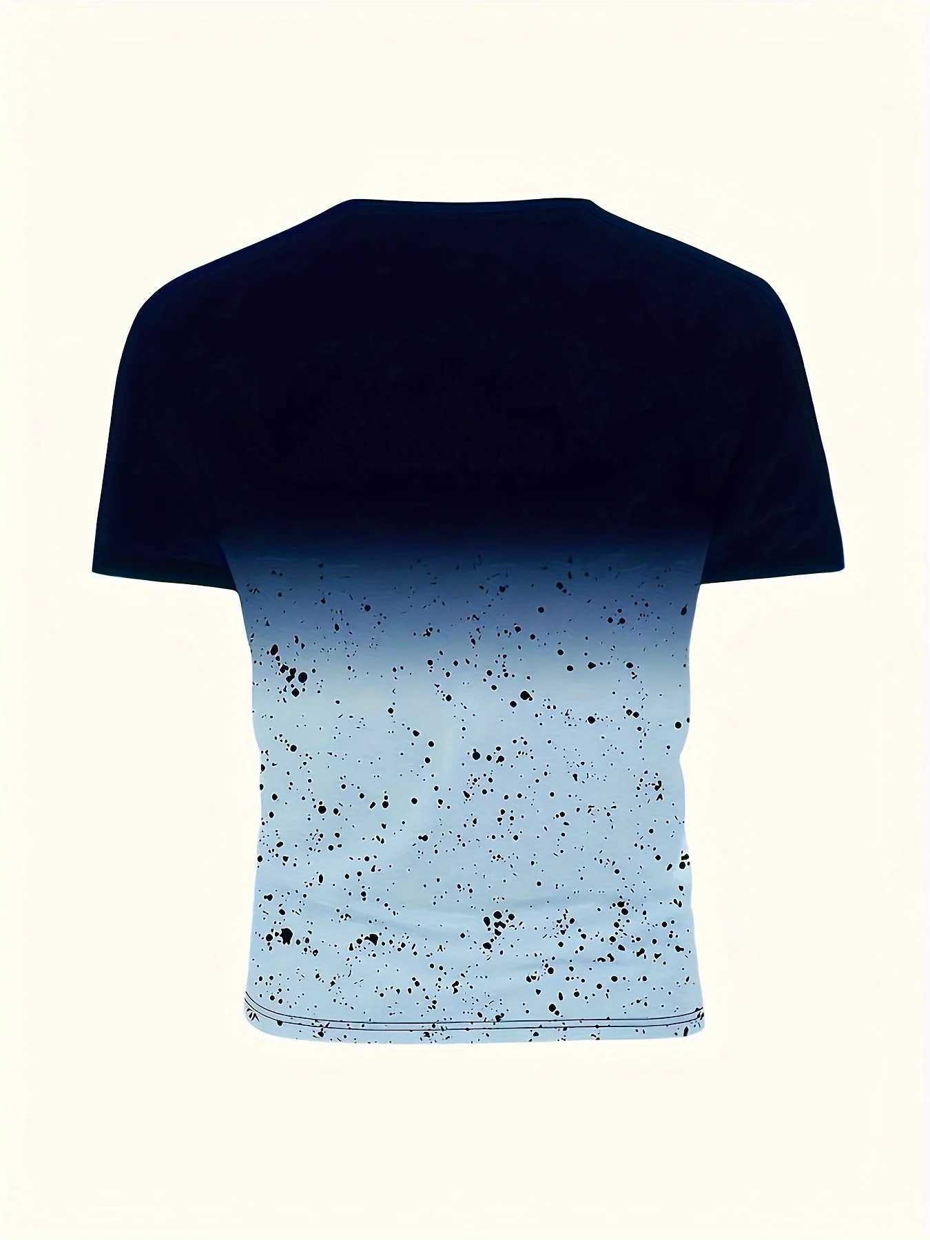 Mens 3D printed T-shirt for summer casual fashion Strt daily wear comfortable and breathable round neck short style W241026