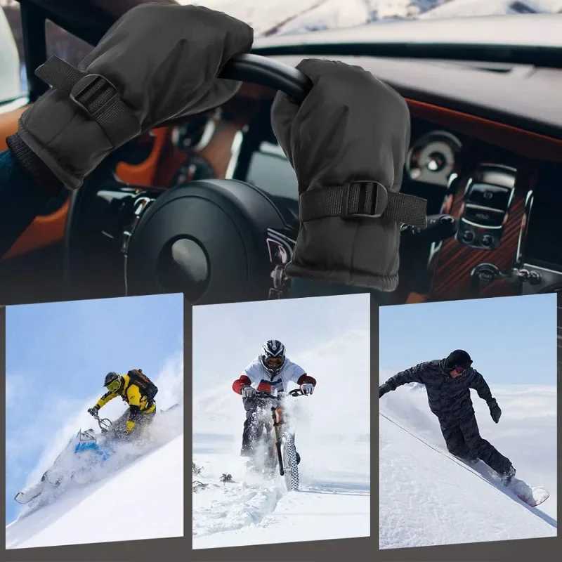 Winter Warm Bike Gs Mens Outdoor Waterproof Skiing Hiking Motorcycle Gloves Gs Neutral Hot Sports Gs W241026