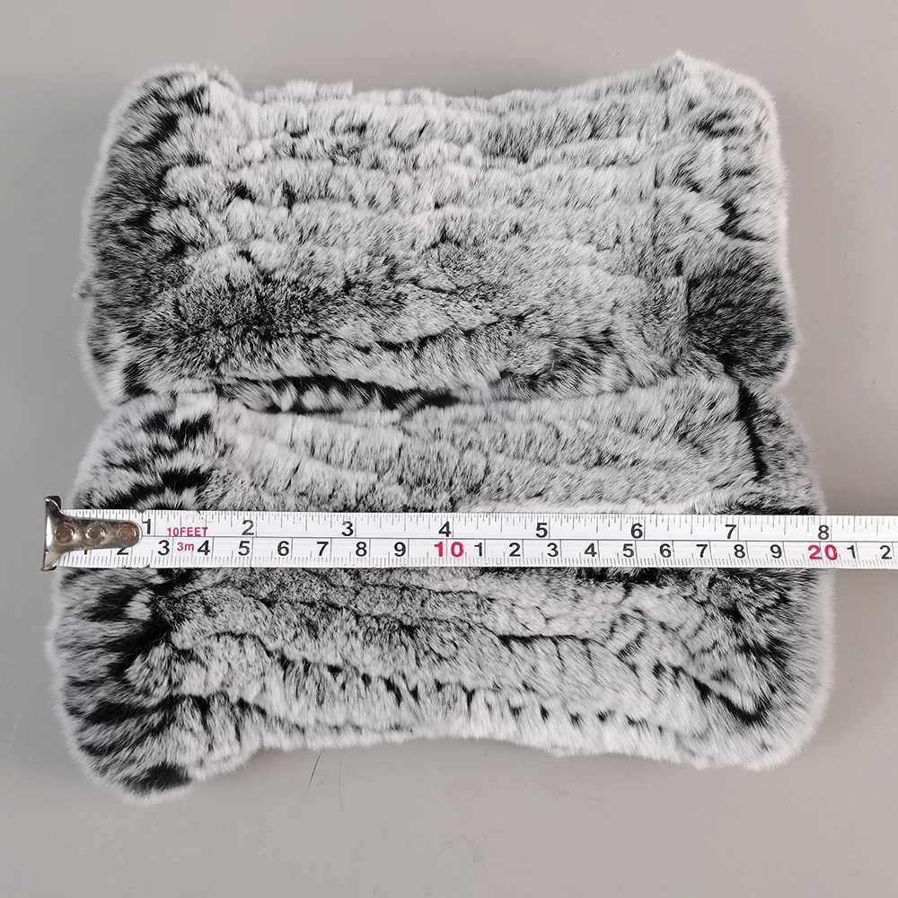 Newly arrived womens natural rabbit fur Gs knitted warm real Rex rabbit fur gloves womens winter outdoor Rex rabbit fur Gs W241026