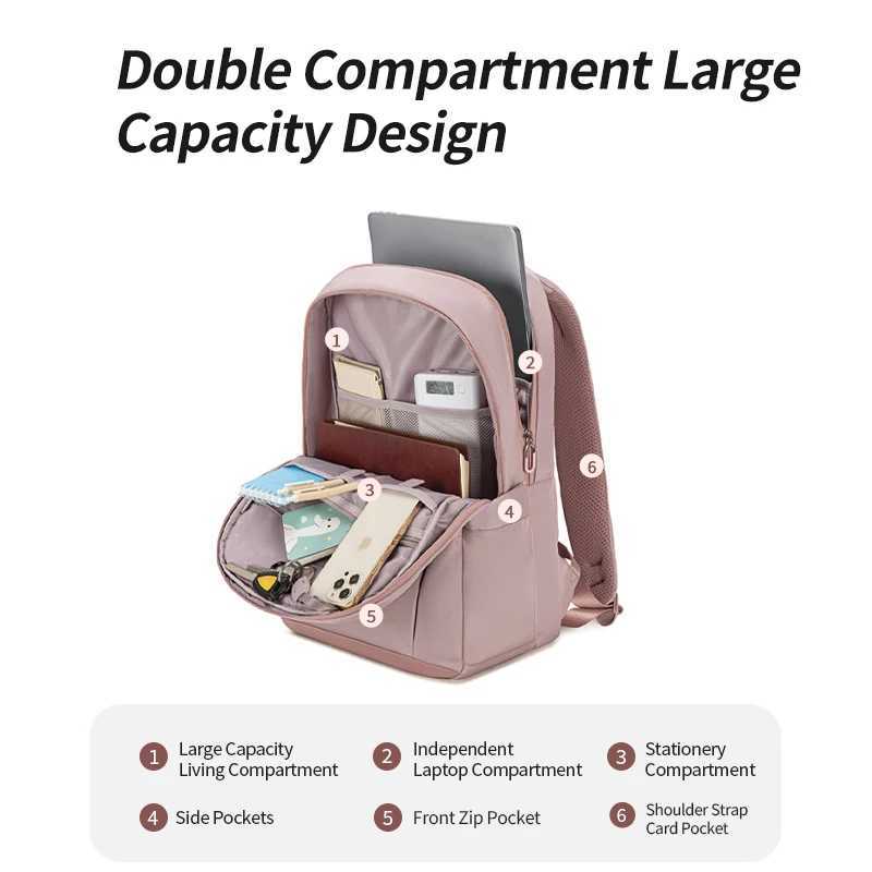 Chantria Travel Laptop Backpack for Women 15.6 Inch Large Capacity Anti Theft Water Resistant Business College BookbagXJ241026