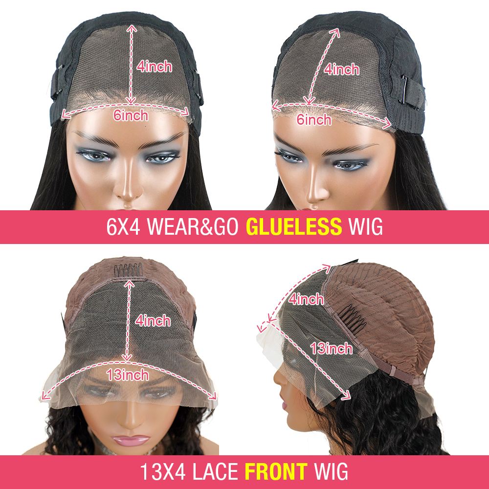 13x4 Hd Body Wave Glueless Wig Human Hair Ready To Plucked For Women Pre Cut Wear And Go Lace Front Wigs On Sale