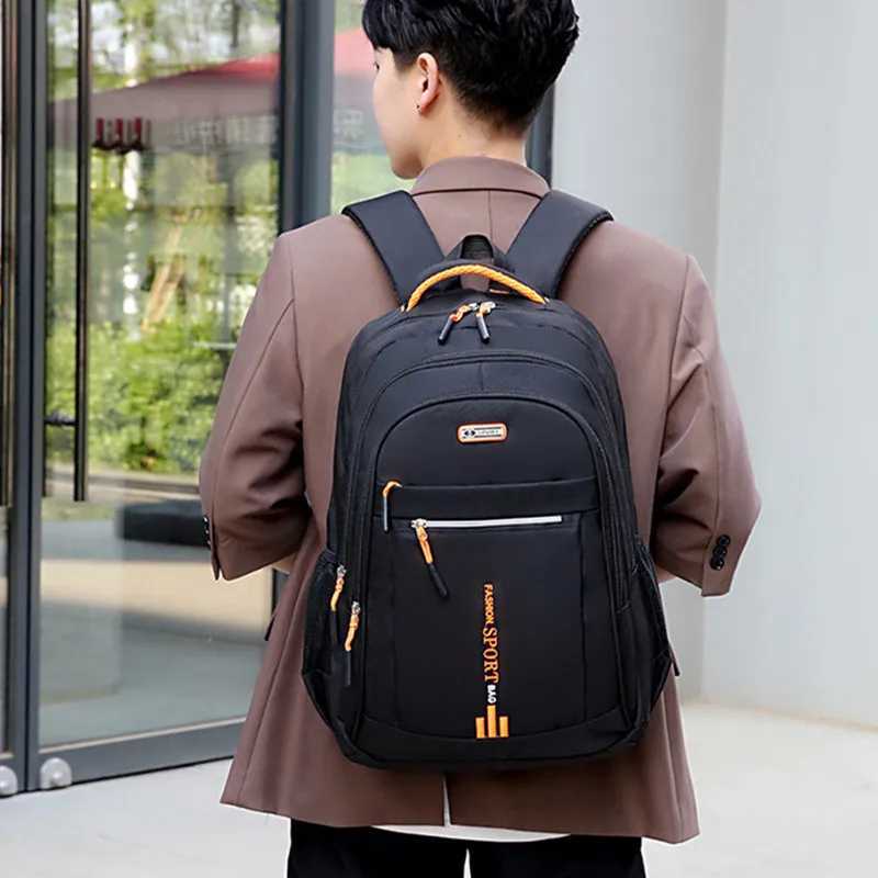 2024 New Large Capacity Oxford Cloth Leisure Travel Backpack College Students Backpack Fi Business Laptop BackpackXJ241026