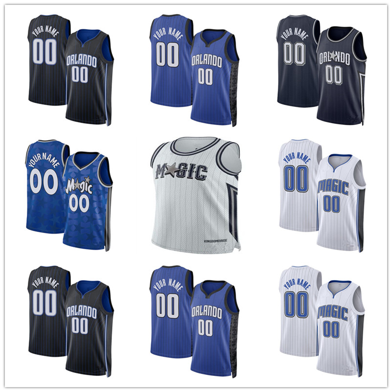 Custom Magic Basketball Jersey Anthony Paolo Men Women Youth Cole Banchero Bitadze Black Carter Jr. Caldwell-Pope Jalen Suggs Franz Wagner Moritz Wagner 2024/25