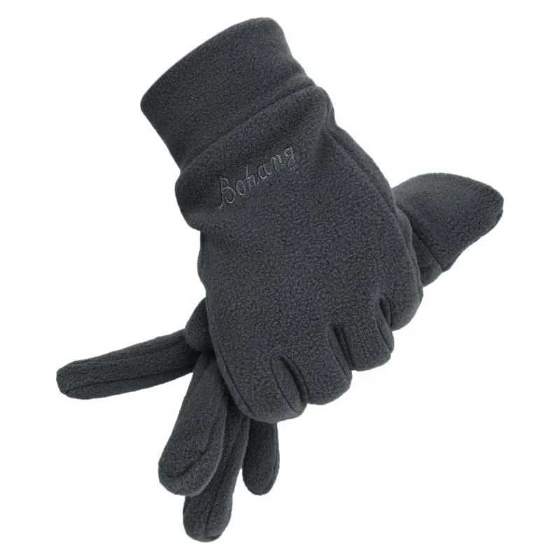 Mens Thick Wool Gs Suitable for Womens Winter Warmth Full Finger Gs Outdoor Windproof Running Bicycle Gloves W241026