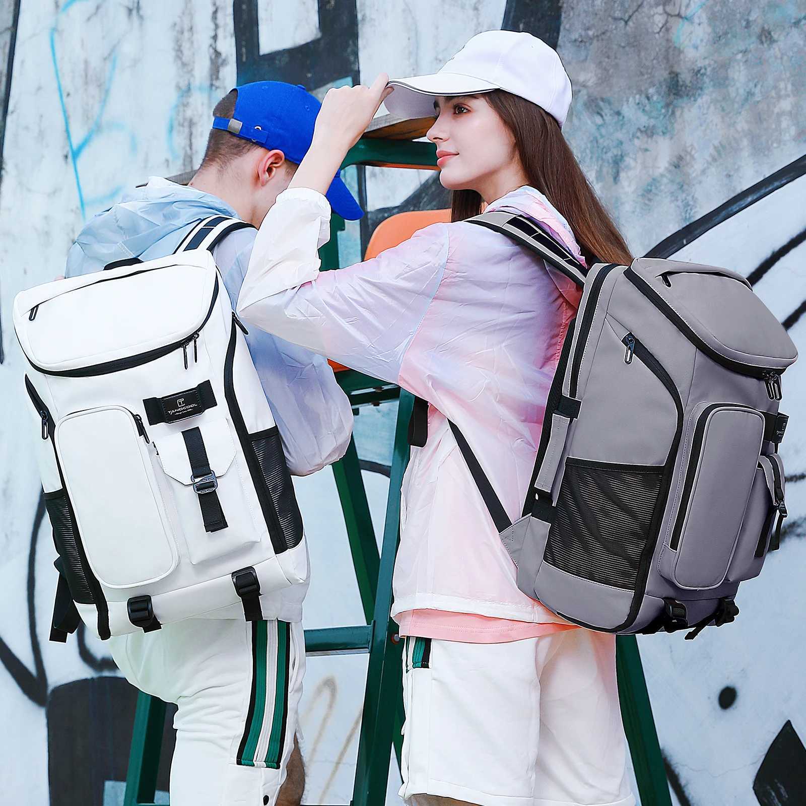 TANGCOOL Male Backpack For Teenagers Luxury Waterproof Large Capacity School Bags Boys Camping Oxford Usb Charging Rucksack MenXJ241026