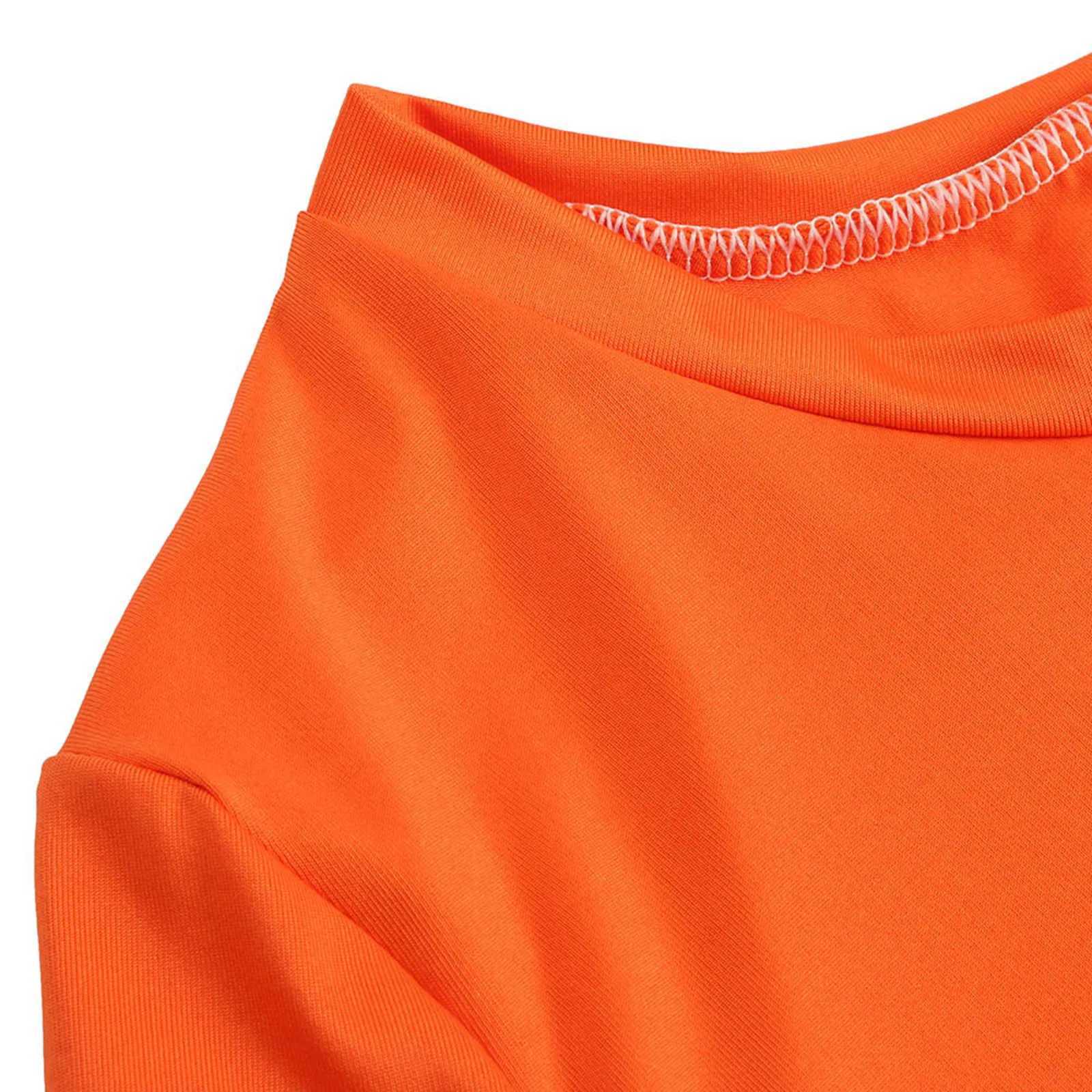 2024 Halloween Womens Pregnant Care New Cartoon Cute Pumpkin Fashion Long Sleeve Dress Clothing W241026