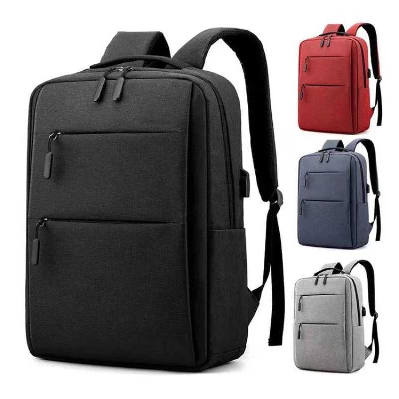 New Business Bag USB Charging School bag Travel Waterproof Computer Backpack Mens BackpackXJ241026