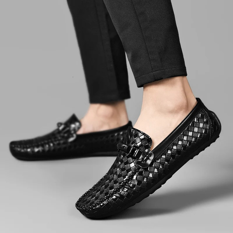 Summer loafers Tsutsu mens casual sneakers trendy shoes 241025