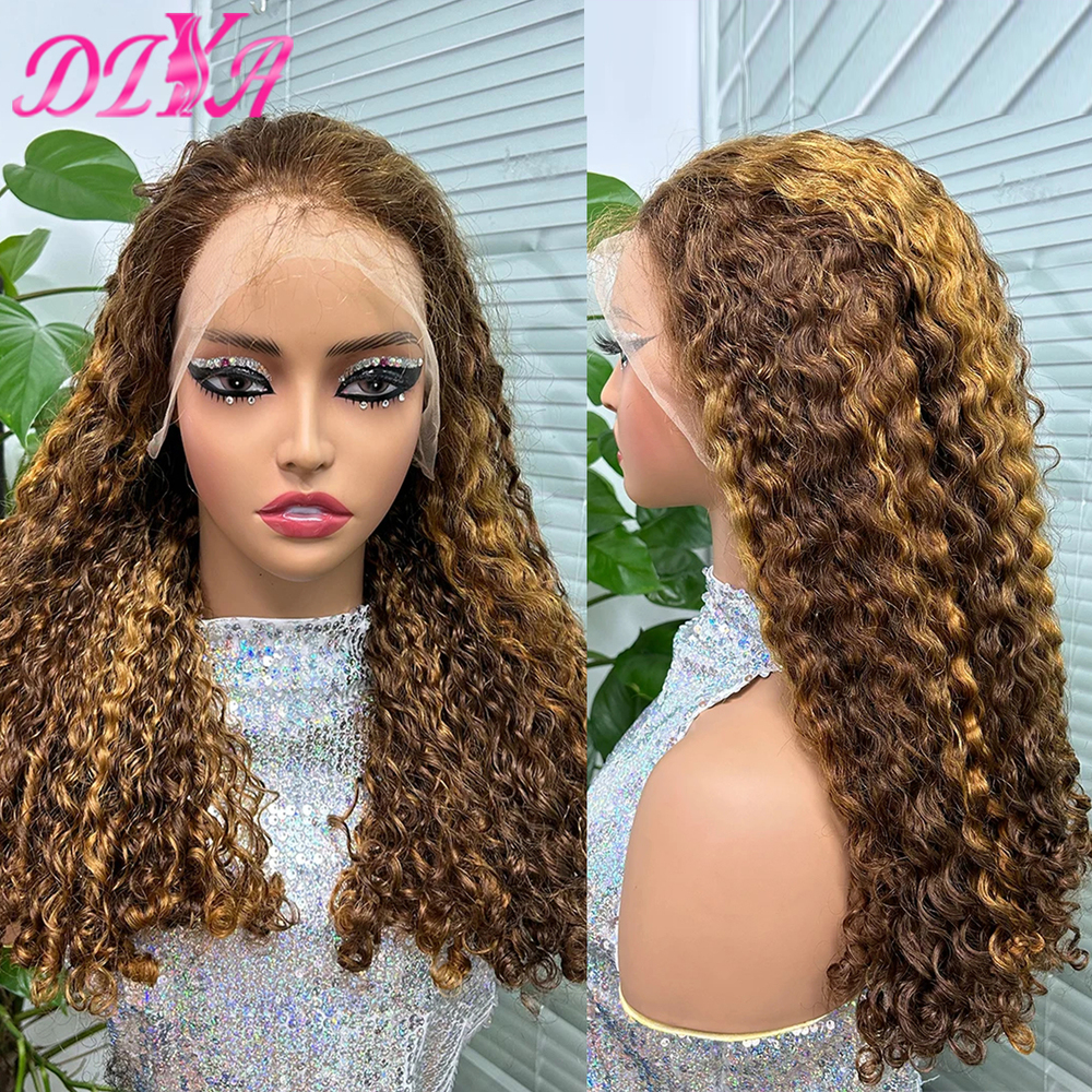 250% Density Burmese Bob Human Wigs for Women 12A Double Drawn Virgin Hair 13x4 Frontal HD Lace Curly Wave Wig