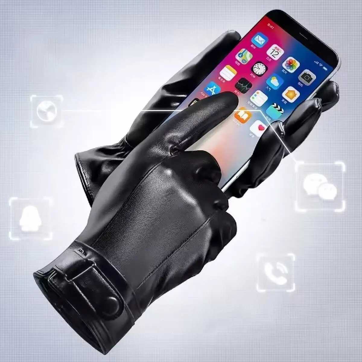Winter Cycling Gs Mens Motorcycle Winter Outdoor Waterproof and Cold proof Pile Thick Riding Electric Car Warm Gs W241026