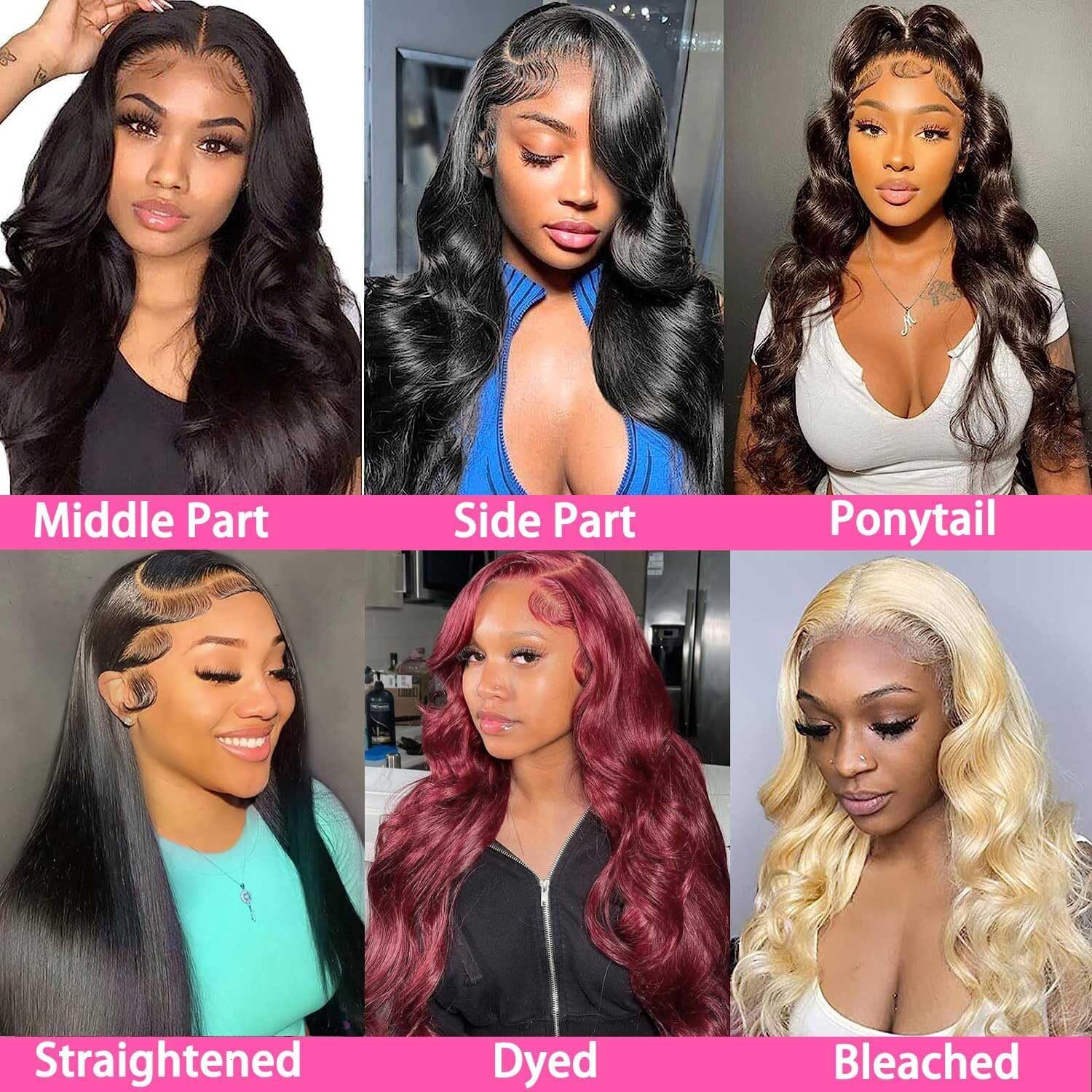 13x4 Body Front Wig 13x6 Hd Lace Frontal Human Hair for Women Water Wave Brazilion Glueless Wigs Ready to Wear