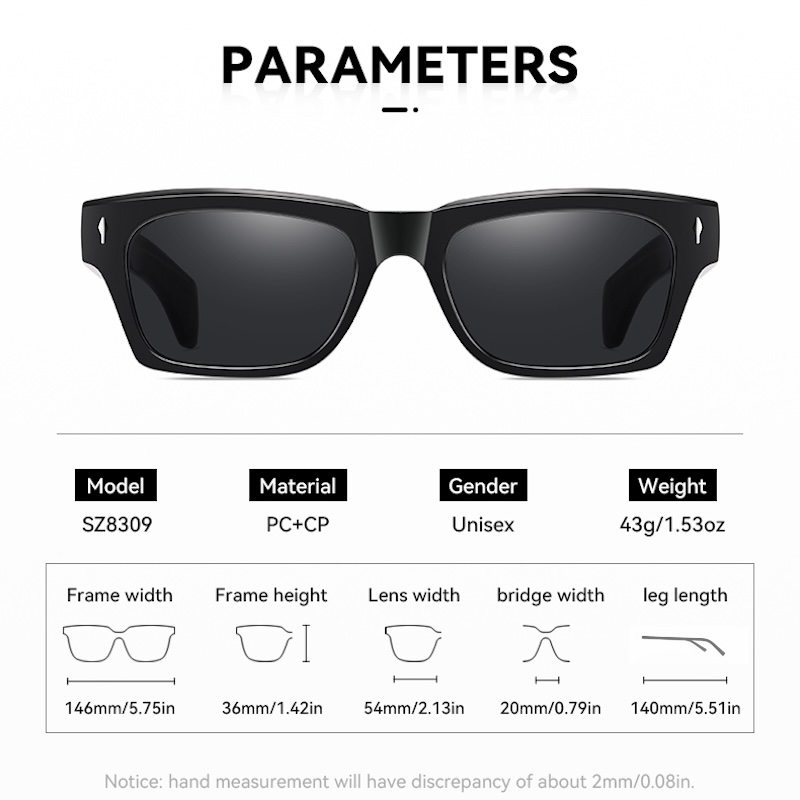 Cat Eye Polarized Sunglasses Women Sun Glasses Men Retro TR90 Vintage Punk Clear Gradient Shades fashion Rivets Driving Fishing Summer trend classic S