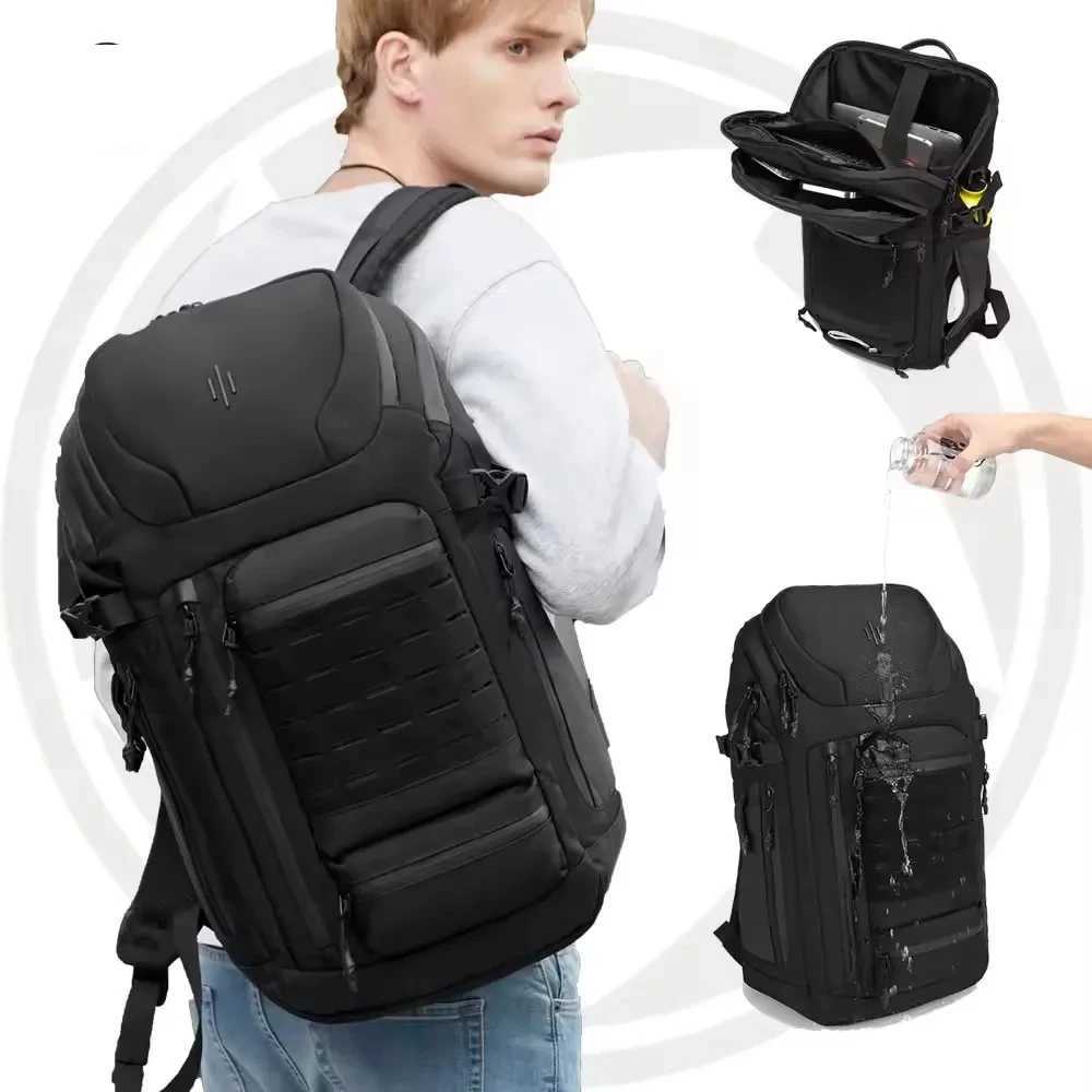 High Quality 17.3 Inch Laptop Backpack For Men 40L Large Capacity Outdoor Travel Backpack College Backpack Business Commute BagXJ241026