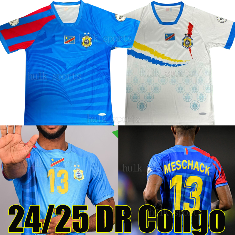24/25 DR Congo soccer jerseys 2024 2025 Democratic Republic of the Congo national team football shirt T.BONGONDA F.MAYELE MESCHACK KALULU MASUAKU home away jersey