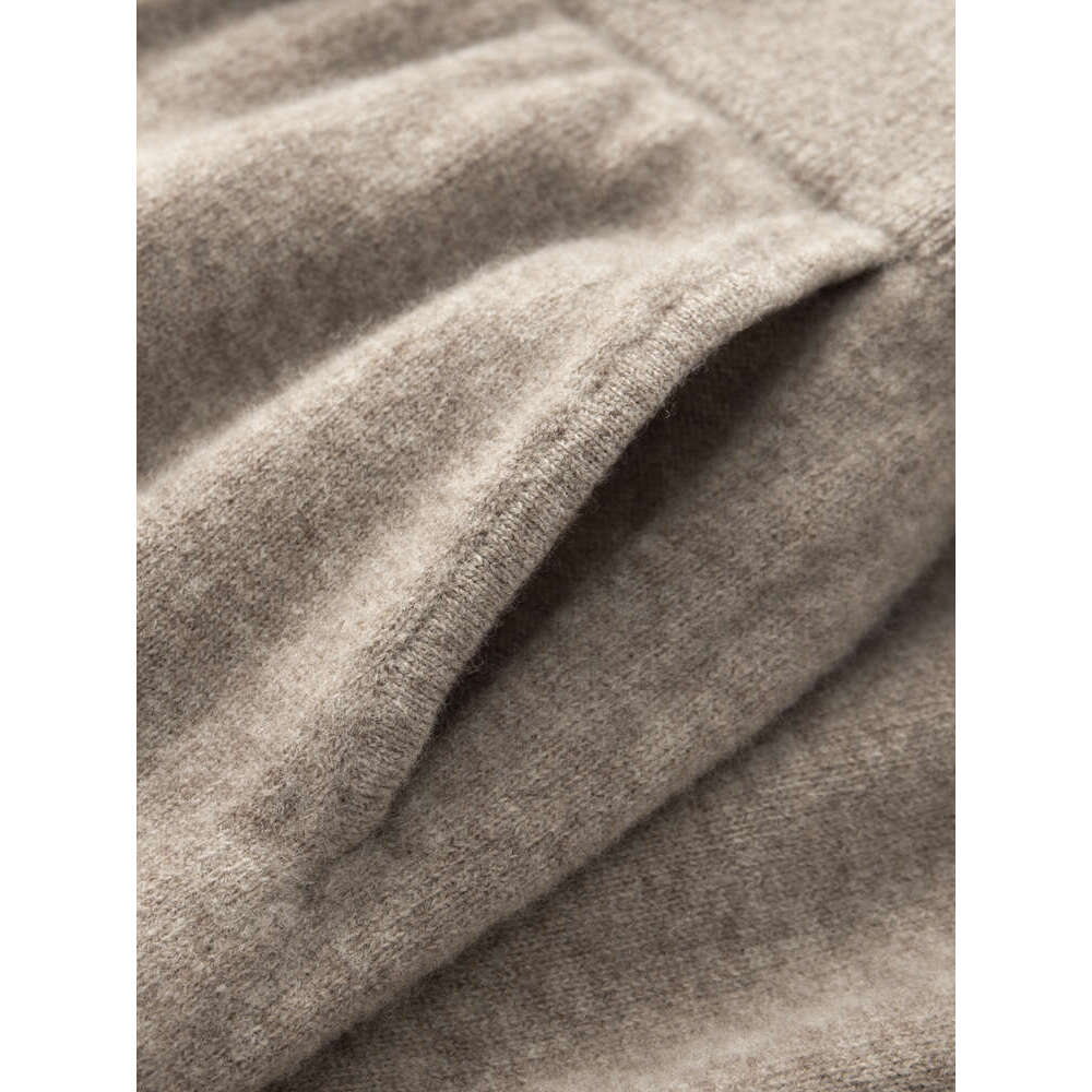 CHICUU Women Bloomers Autumn Winter Thick Cashmere Pants 100% Merino Wool Knitwear Simple Style Soft Warm Trousers Korean
