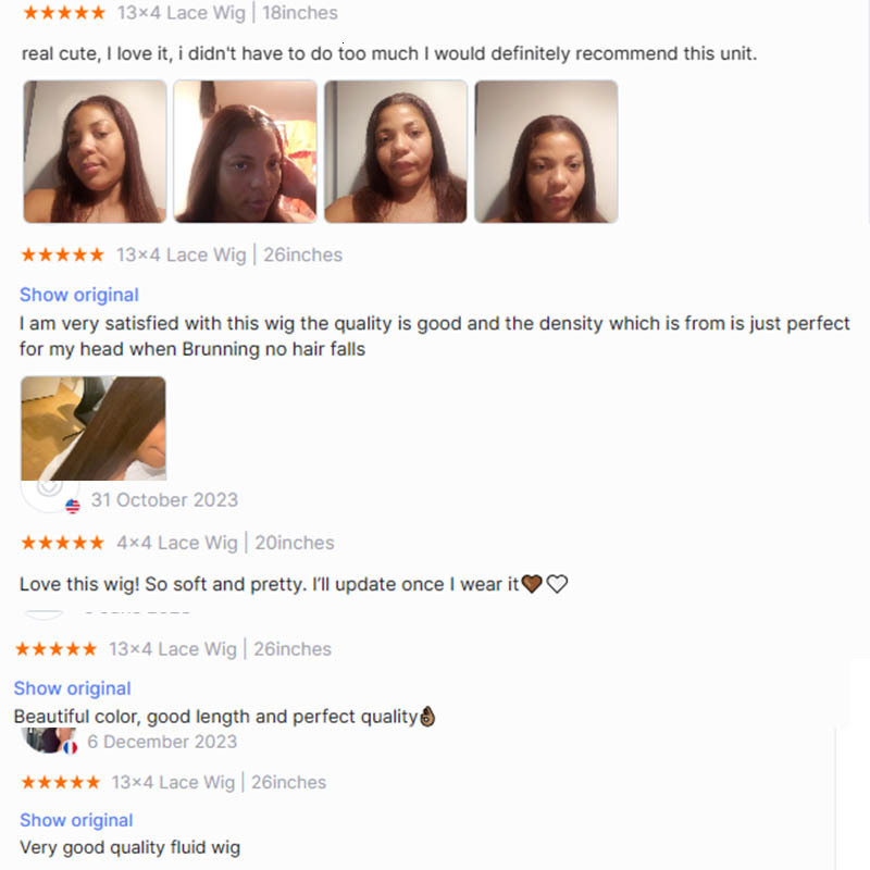 Brazilian Straight #4 Chocolate Brown Glueless Preplucked 6x4 HD Lace Closure Wig Human Hair Ready To Wear On Sale For Women