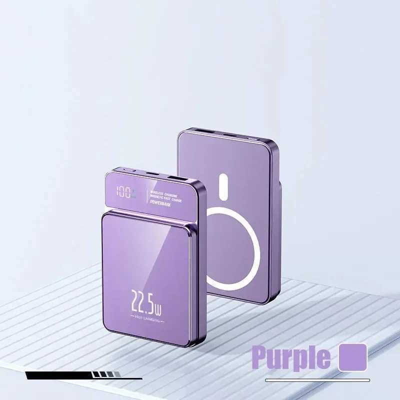 High Quality Real Capacity 10000mAh safe Portable Magnetic Fast Wireless Charger for iPhone 12 13 14 Pro Max Power Pack O241026