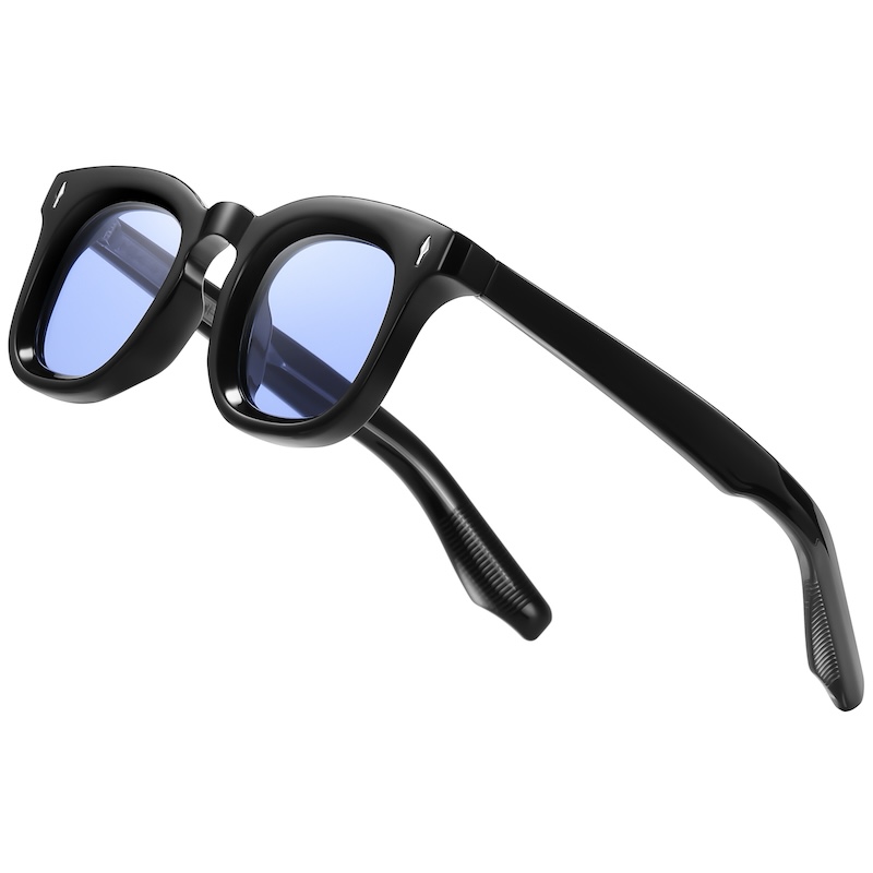 Retro Polarized Sunglasses Men Women Sun Glasses Punk TR90 Vintage Clear Gradient Shades fashion Round Driving Fishing Summer trend classic Steampunk 