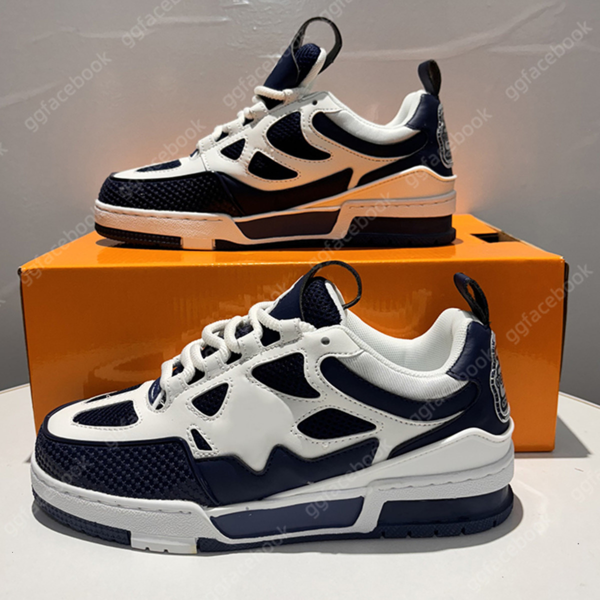 trainer Designer shoes Skate Sneakers Trainer Sneaker Casual Runner Shoe Outdoor Leather Flower Running Fashion Classic Women Men Shoes Size 36-45 022