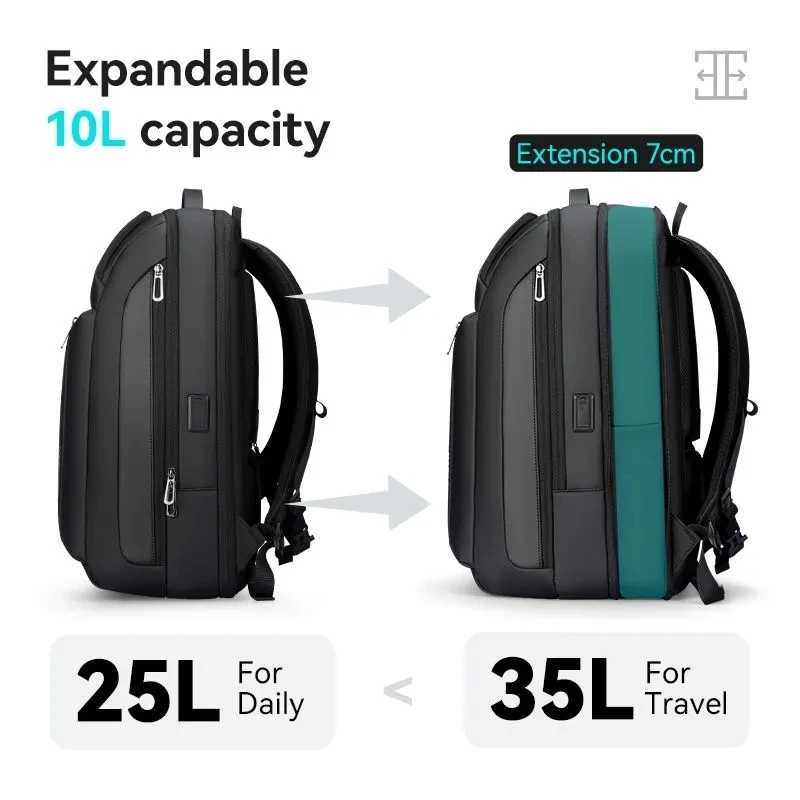 Mark Ryden Travel Backpack Mens Shoulder Laptop Bag Multifunctial Large Capacity Business Backpack with USB Charging PortXJ241026