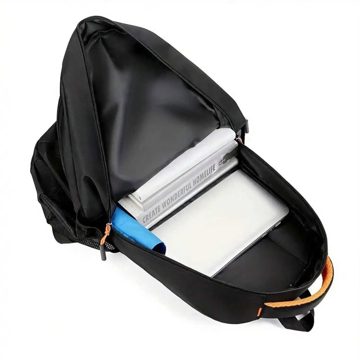Mens autumn and winter backpack with large capacity wear-resistant laptop bag commuting and short distance travelXJ241026