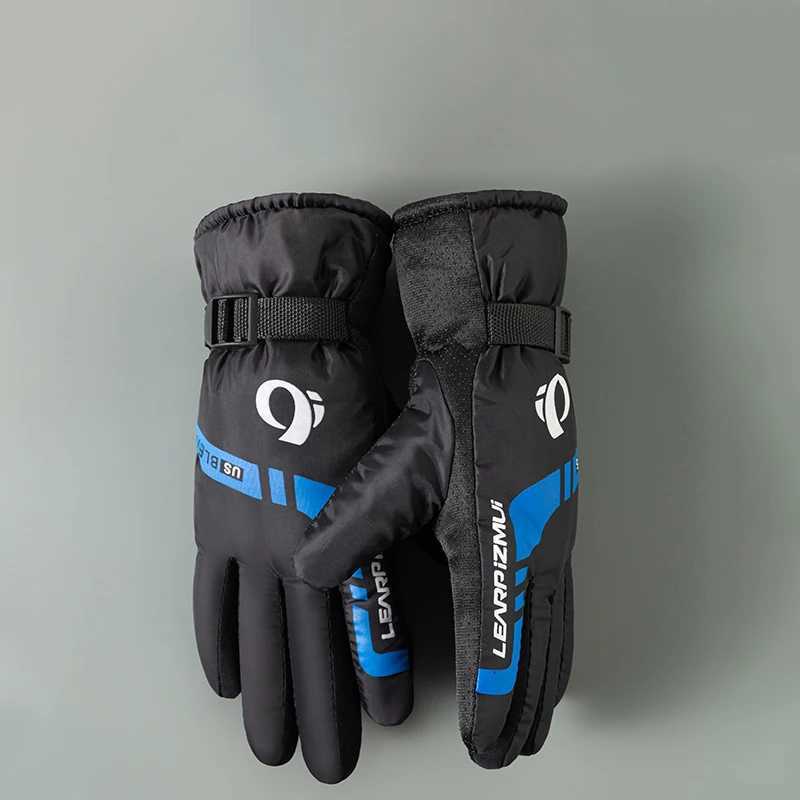 Outdoor waterproof skiing Gs thick winter mens motorcycle riding Gs warm gloves anti slip Gs hot sports Gs W241026