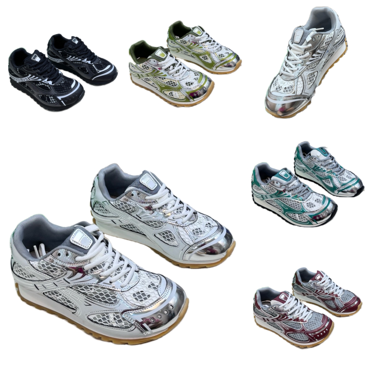 Fashion designer shoes mens womens sneakers comfortable versatile daily casual shoe mesh breathable outdoor sports trainers size: 36-45